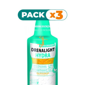 Pack 3x DRENALIGHT HYDRA 600Ml. DIETMED
