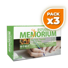 Pack 3x MEMORIUM ESTUDANTES 30 AMPOLLAS DIETMED