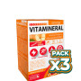 Pack 3x VITAMINERAL ENERGY 30 CÁPSULAS DIETMED