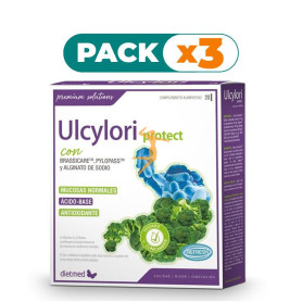 Pack 3x ULCYLORI PROTECT 20 STICKS DIETMED