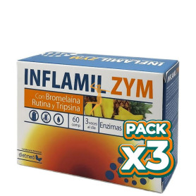Pack 3x INFLAMIL ZYM 60 COMPRIMIDOS DIETMED