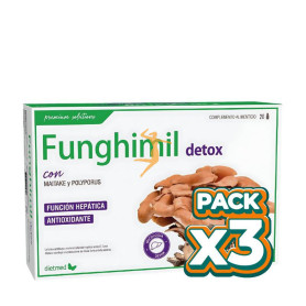 Pack 3x FUNGHIMIL DETOX 20 AMPOLLAS DIETMED