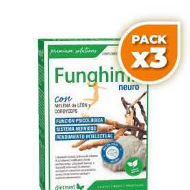 Pack 3x FUNGHIMIL NEURO 60 CÁPSULAS DIETMED
