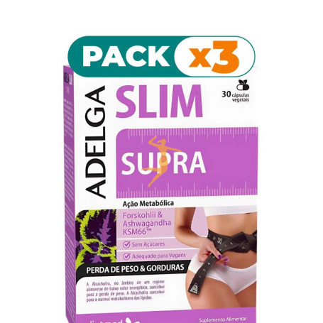 Pack 3x ADELGASLIM SUPRA 30 CÁPSULAS DIETMED