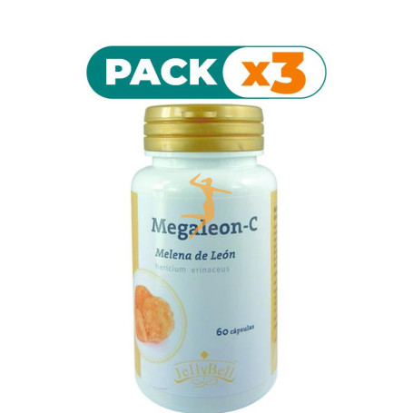 Pack 3x MEGALEON C 60 CÁPSULAS JELLYBELL
