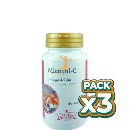 Pack 3x MICOSOL C 60 CAPSULAS JELLYBELL