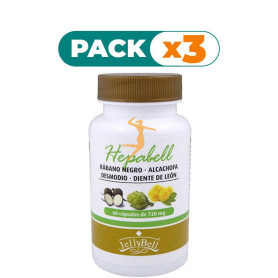 Pack 3x HEPABELL 60 CÁPSULAS JELLYBELL