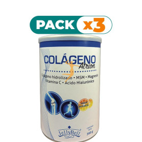 Pack 3x COLÁGENO ATRION 360Gr. JELLYBELL