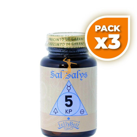 Pack 3x SAL SALYS 5 KP 90 COMPRIMIDOS JELLYBELL