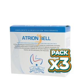 Pack 3x ATRION BELL 30 STICKS JELLYBELL