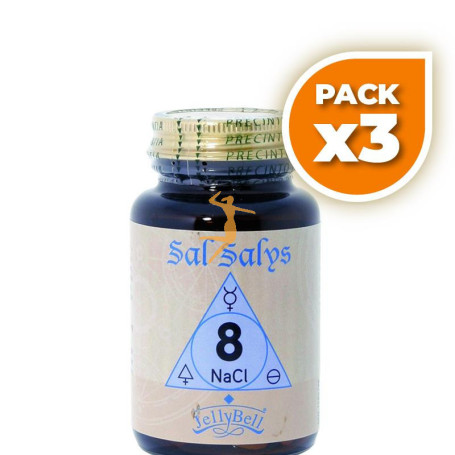 Pack 3x SAL SALYS 8 NACL 90 COMPRIMIDOS JELLYBELL