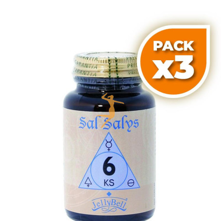 Pack 3x SAL SALYS 6 90 COMPRIMIDOS JELLYBELL
