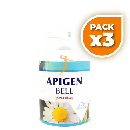 Pack 3x APIGEN BELL 60 CAPSULAS JELLYBELL