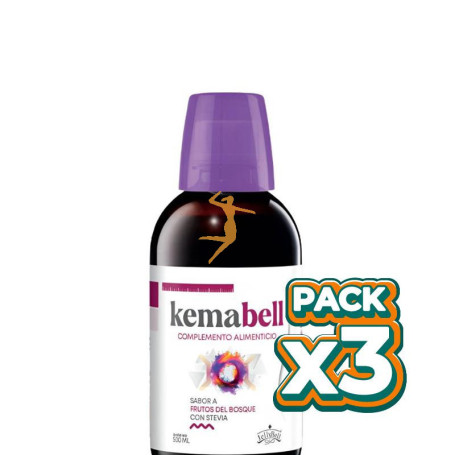 Pack 3x KEMABELL 500 ML JELLYBELL