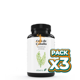 Pack 3x COLA DE CABALLO 500 MG 120 COMP EBERS