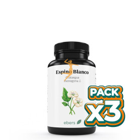 Pack 3x ESPINO BLANCO 60 COMP EBERS