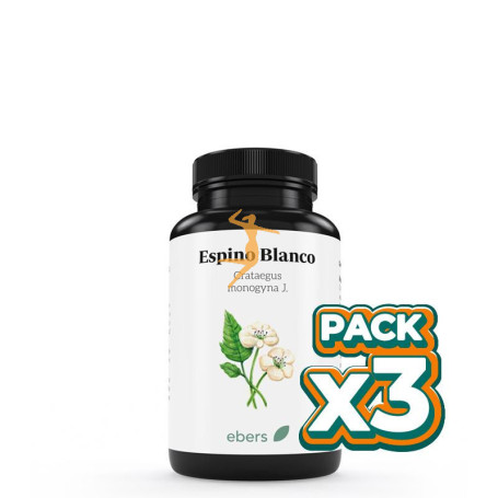 Pack 3x ESPINO BLANCO 60 COMP EBERS