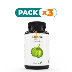 Pack 3x GARCINIA C. 400 MG 60 CÁPS EBERS