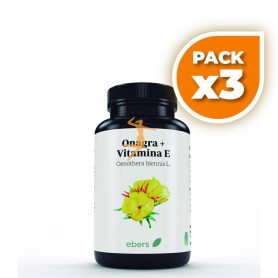 Pack 3x ONAGRA+VIT. E 515 MG 100 PERLAS EBERS