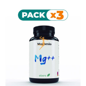 Pack 3x MAGNESIO 500 MG 100 COMP EBERS
