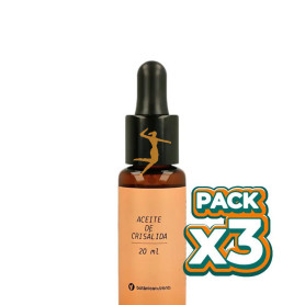Pack 3x ACEITE DE CRISÁLIDA DE SEDA 20ML EBERS