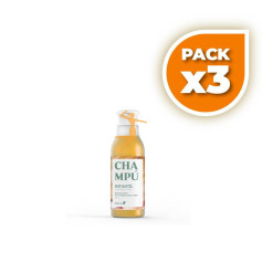 Pack 3x CHAMPÚ INFANTIL CAMOMILA 250 ML EBERS