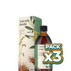 Pack 3x TOSCALM JARABE 250 ML EBERS
