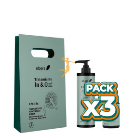 Pack 3x ESTUCHE PIERNAS CANSADAS IN & OUT 60 CAPSULAS+250ML EBERS