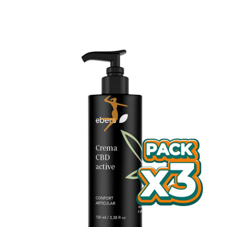 Pack 3x CREMA CBD ACTIVE 100ML