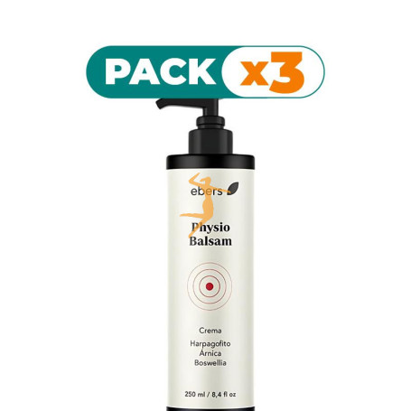Pack 3x PHYSIO BALSAM 250 ML EBERS