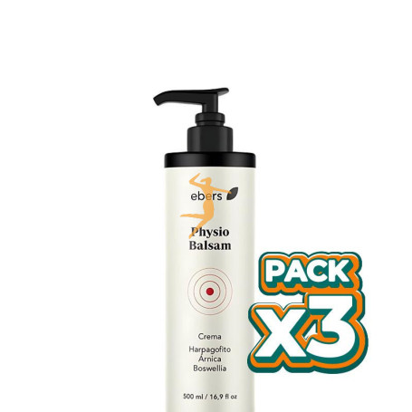 Pack 3x PHYSIO BALSAM 500 ML EBERS