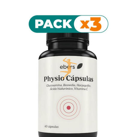 Pack 3x PHYSIO 60 CÁPSULAS EBERS
