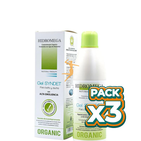 Pack 3x GEL SYNDET 400 ML HIDROMEGA