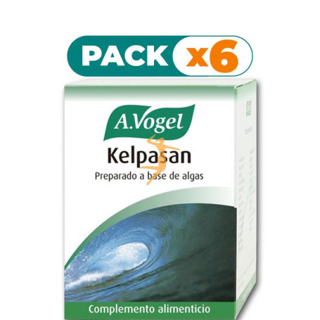 Pack 6x KELPASAN 120 COMPRIMIDOS A. VOGEL (BIOFORCE)