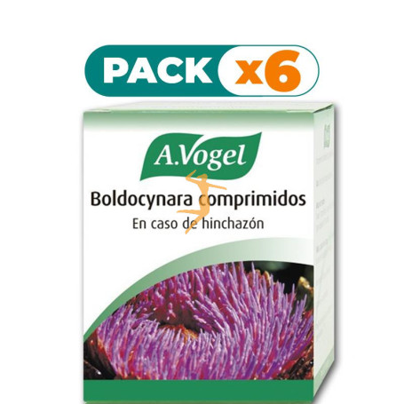 Pack 6x BOLDOCYNARA 60 COMPRIMIDOS A. VOGEL (BIOFORCE)