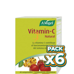 Pack 6x VITAMIN C 40 COMPRIMIDOS A. VOGEL (BIOFORCE)