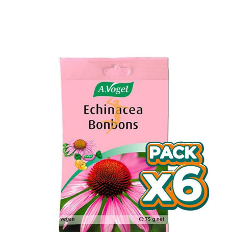 Pack 6x ECHINACEA BONBONS BOLSA 75Gr. A. VOGEL (BIOFORCE)