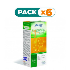 Pack 6x HEPAMIX 250Ml. DIETISA