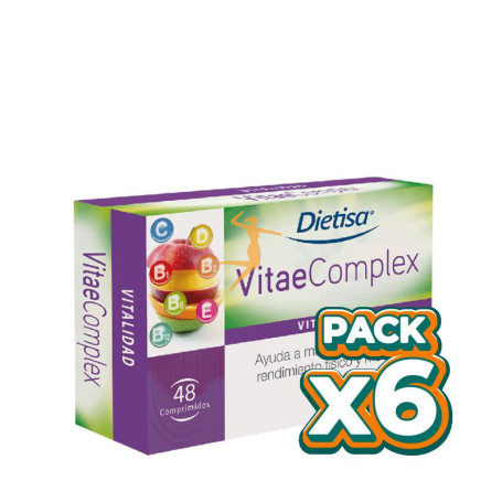 Pack 6x VITAECOMPLEX 48 COMP DIETISA