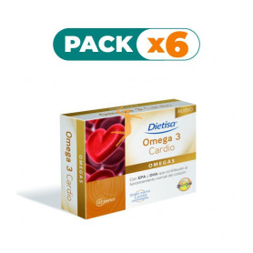 Pack 6x OMEGA 3 CARDIO 45 PERLAS DIETISA