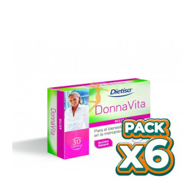 Pack 6x DONNAVITA 30 CÁPSULAS DIETISA