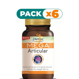 Pack 6x MEGA ARTICULAR 60 CÁPSULAS DIETISA