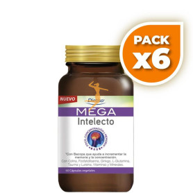 Pack 6x MEGA INTELECTO 60 CÁPSULAS DIETISA