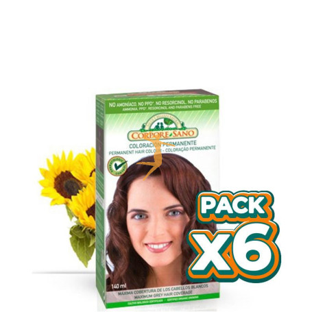 Pack 6x TINTE CHOCOLATE 5.7 CORPORE SANO