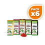Pack 6x CREMA COLOR CABELLO CAOBA 60Ml. CORPORE SANO