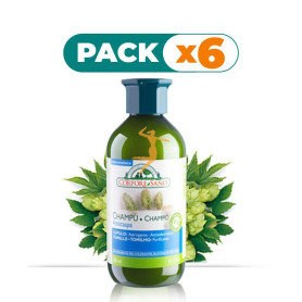 Pack 6x CHAMPÚ ANTICASPA 300Ml. CORPORE SANO