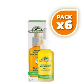 Pack 6x ACEITE 100% ROSA MOSQUETA 30Ml. CORPORE SANO