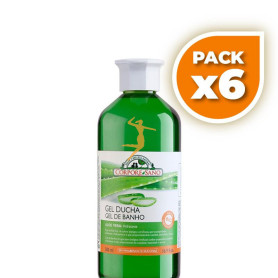 Pack 6x GEL DE BAÑO ALOE VERA 500Ml. CORPORE SANO