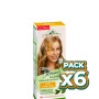 Pack 6x CREMA COLOR CABELLO RUBIO 80Ml. CORPORE SANO