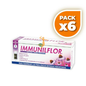 Pack 6x IMMUNILFLOR MINI DRINK 12 VIALES TREPAT DIET - ESI